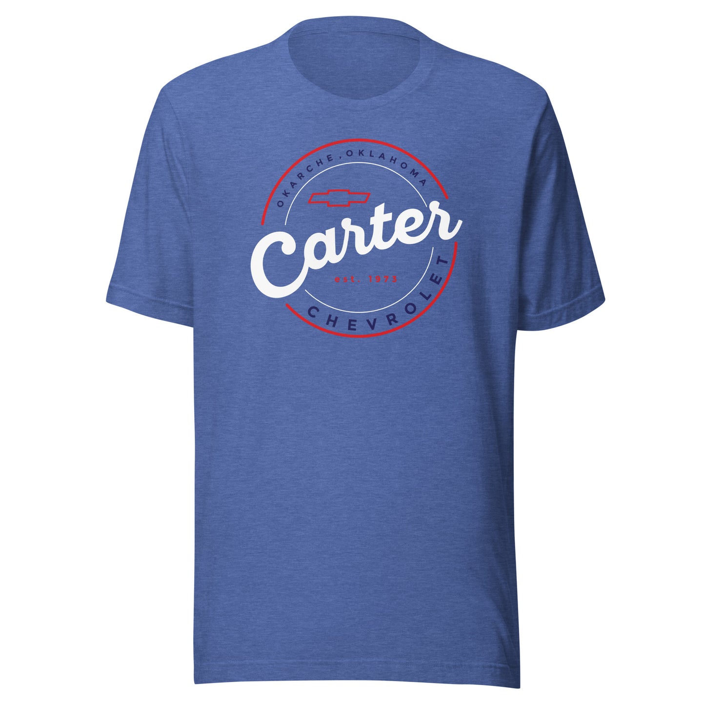 Red, White & Blue Round Carter Logo
