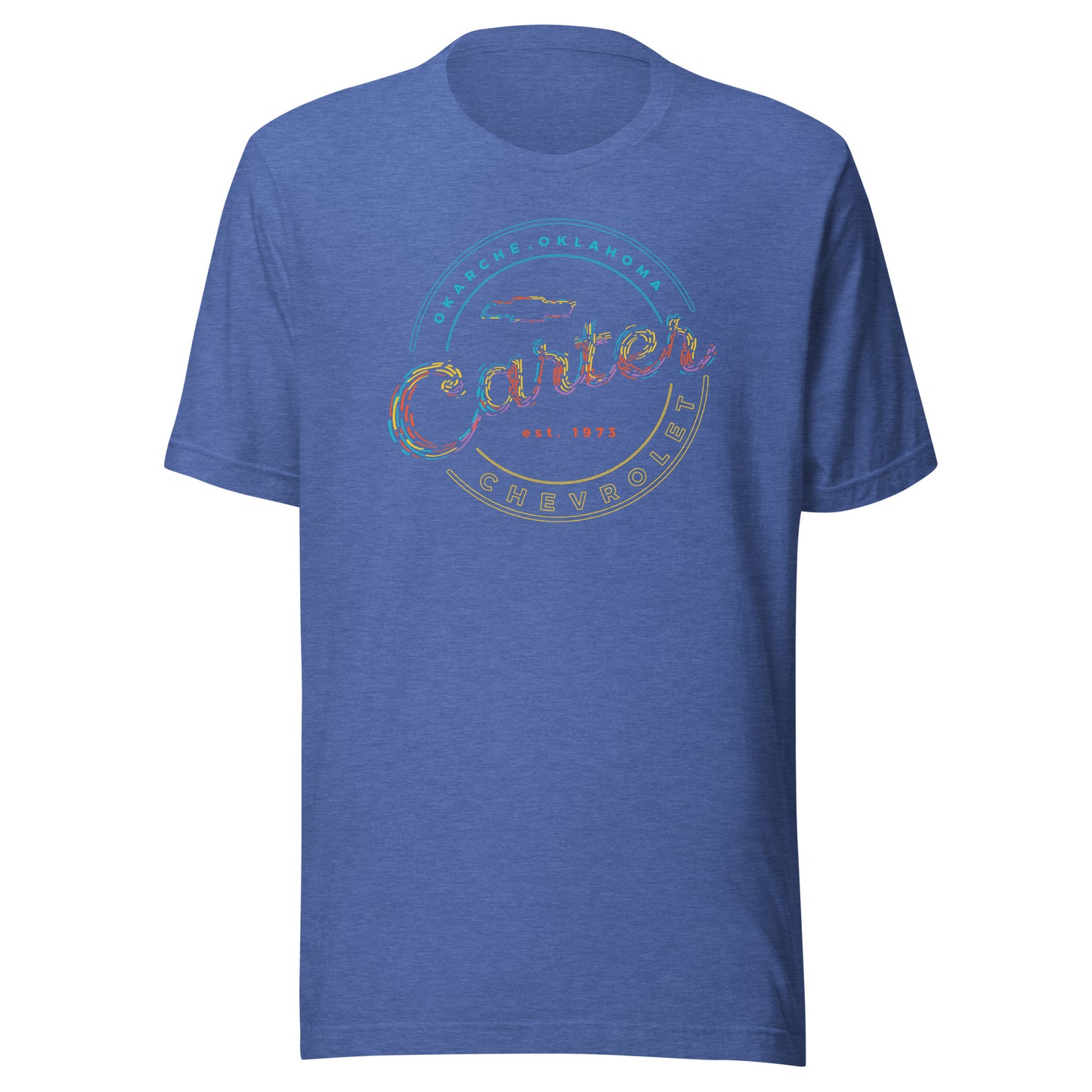 Colorful Strands Round Carter Logo