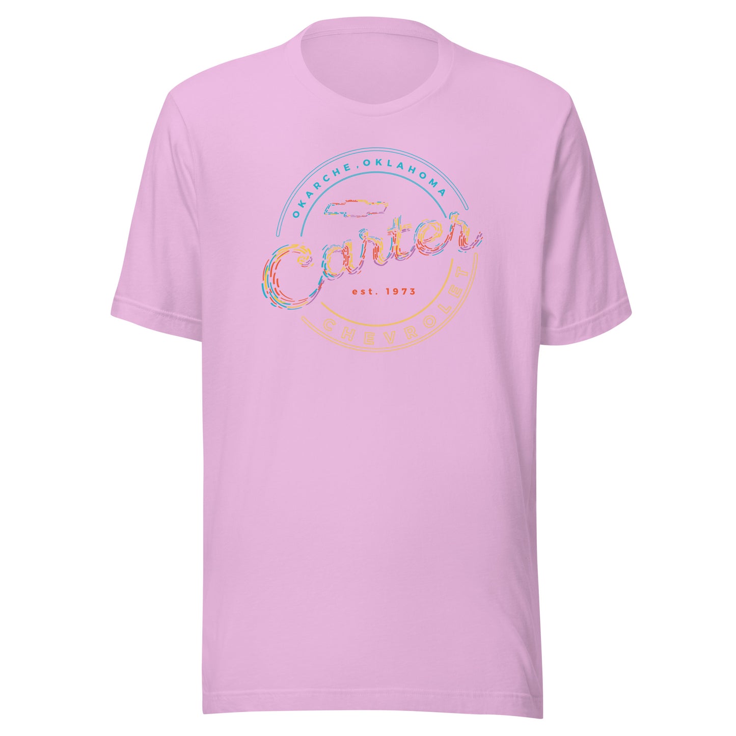 Colorful Strands Round Carter Logo