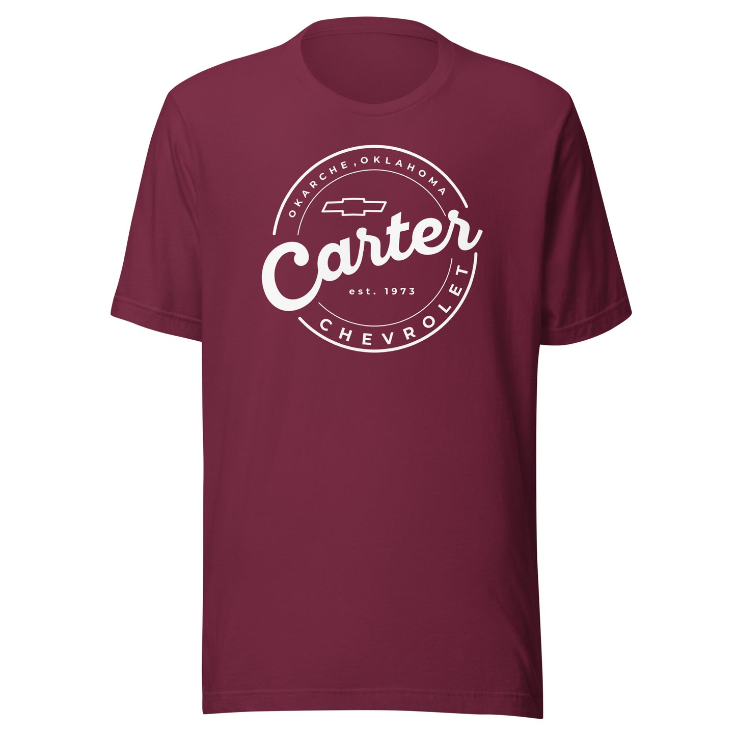 White Round Carter Logo (As Seen on Street Outlaws!)