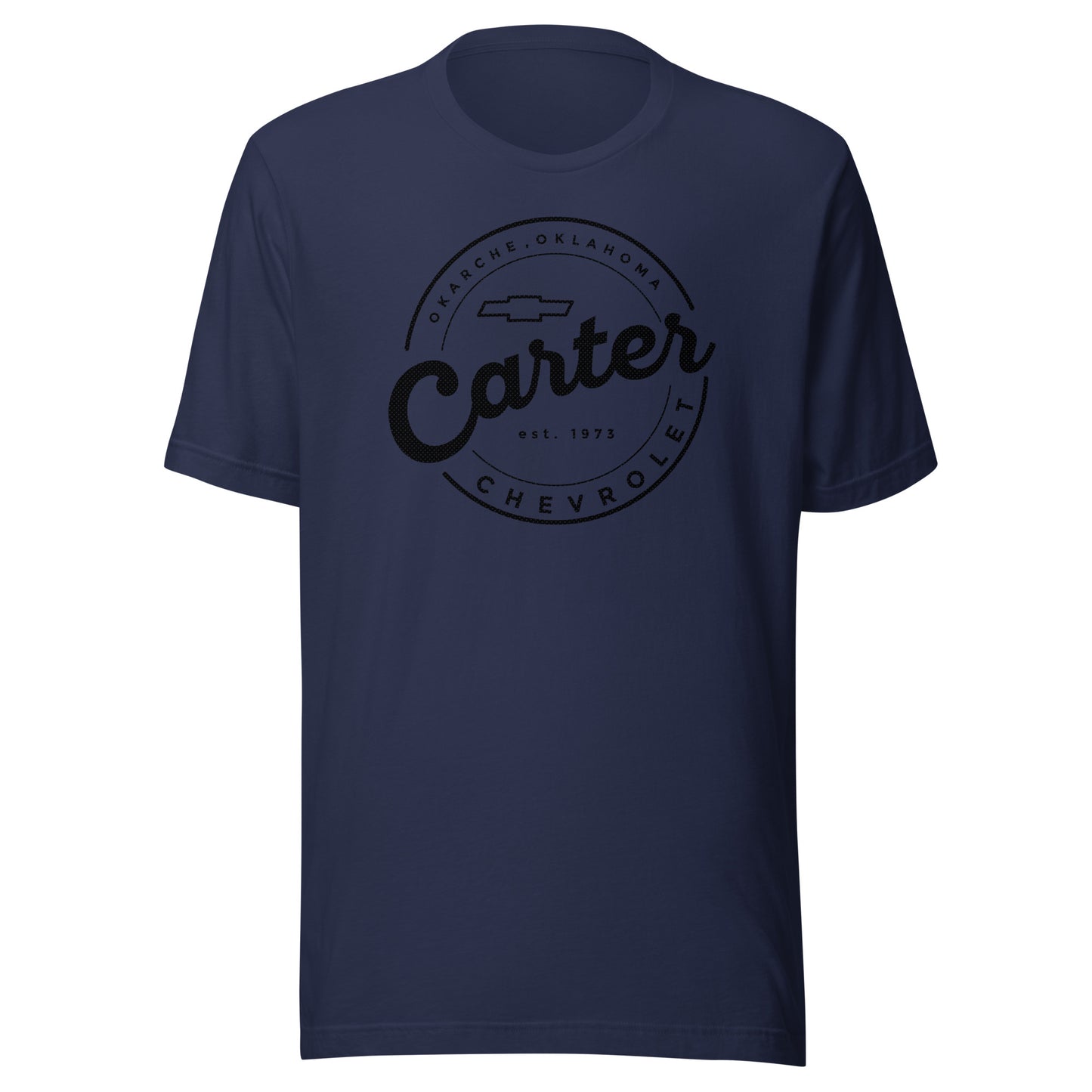 Black Dot Matrix Round Carter Logo