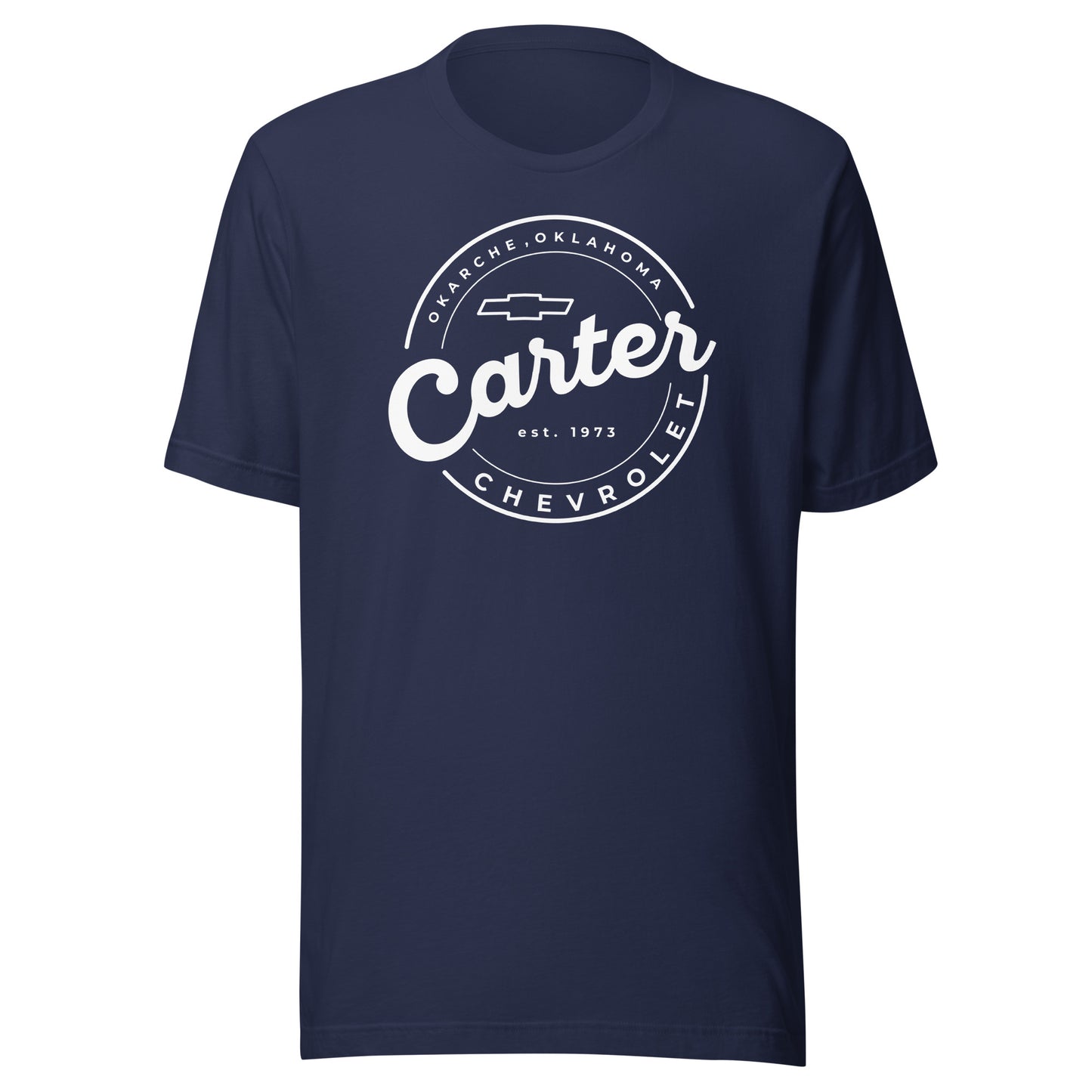 White Round Carter Logo (As Seen on Street Outlaws!)