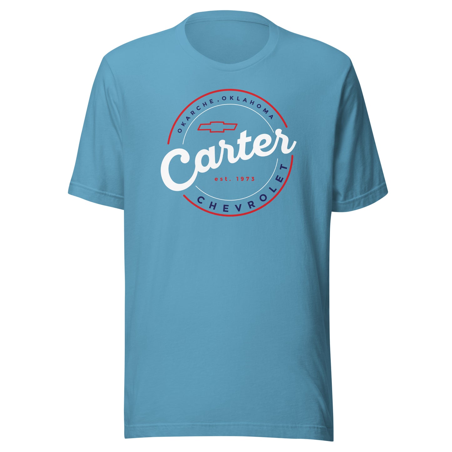Red, White & Blue Round Carter Logo