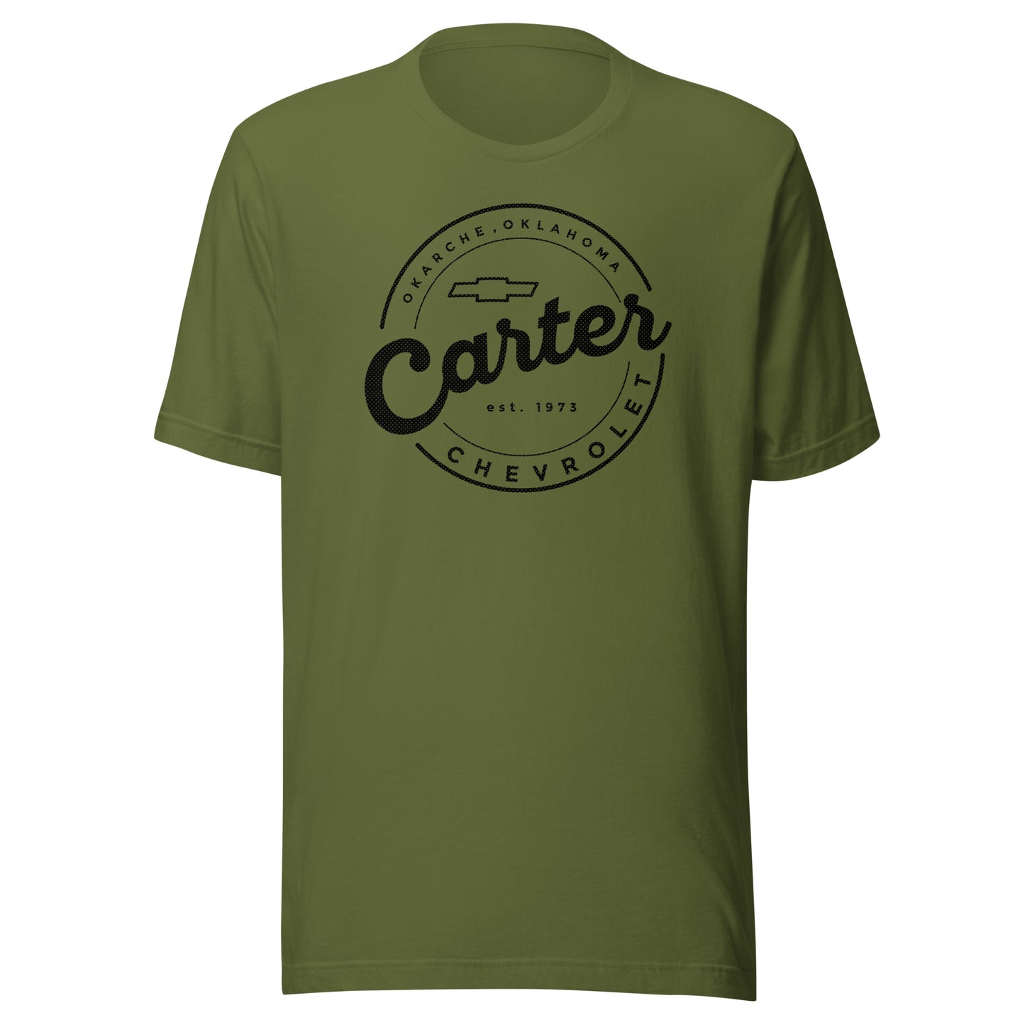 Black Dot Matrix Round Carter Logo