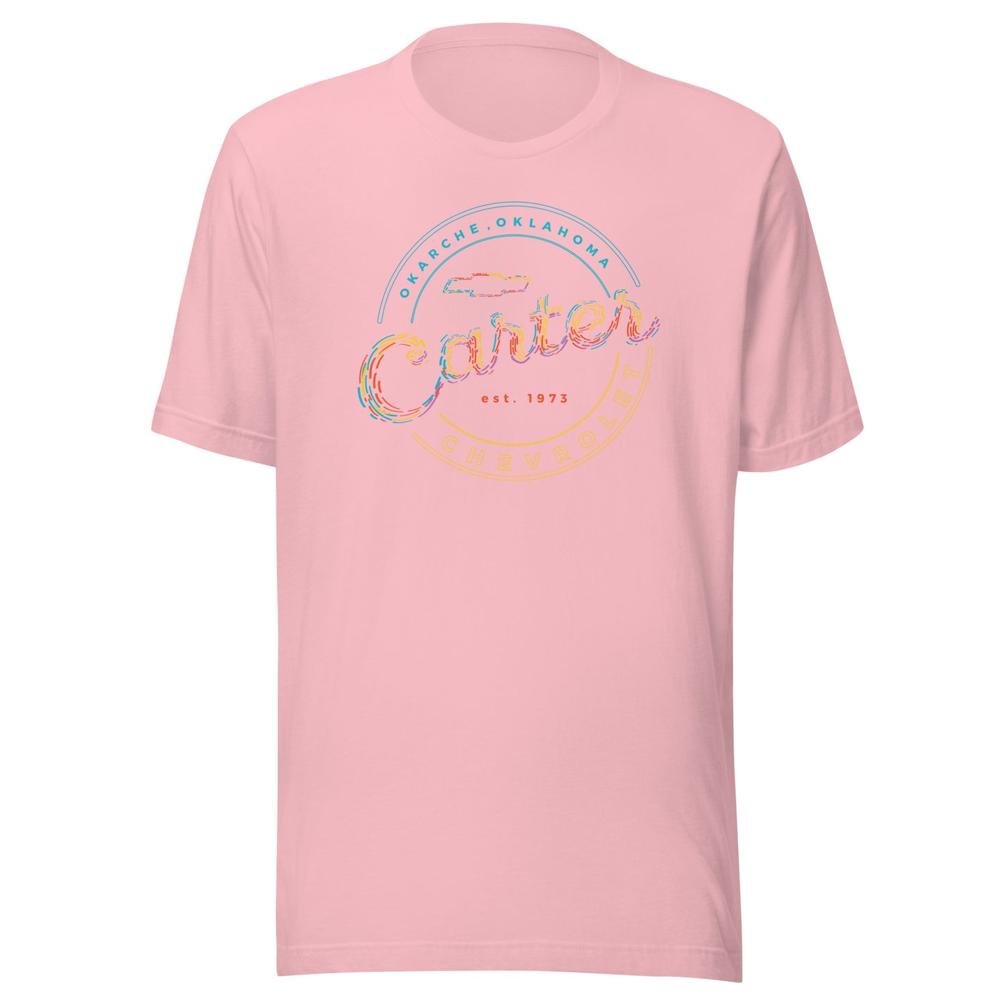 Colorful Strands Round Carter Logo