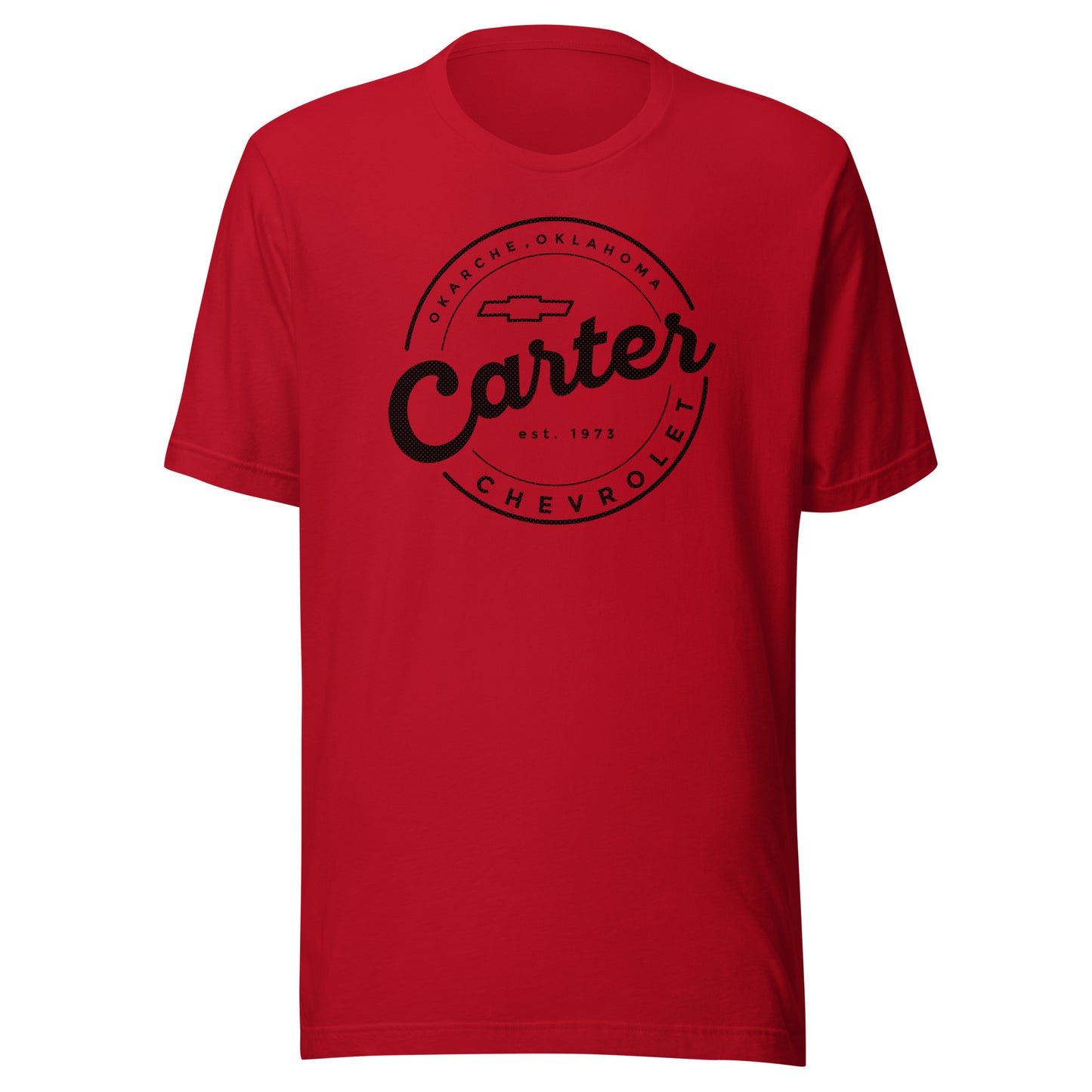 Black Dot Matrix Round Carter Logo