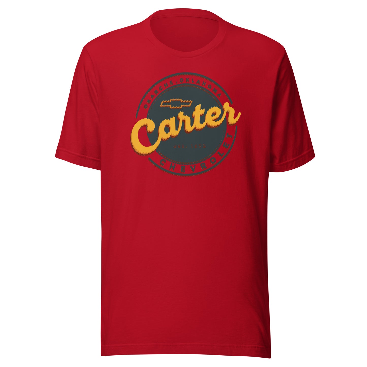 Grunge Double Vision Round Carter Logo