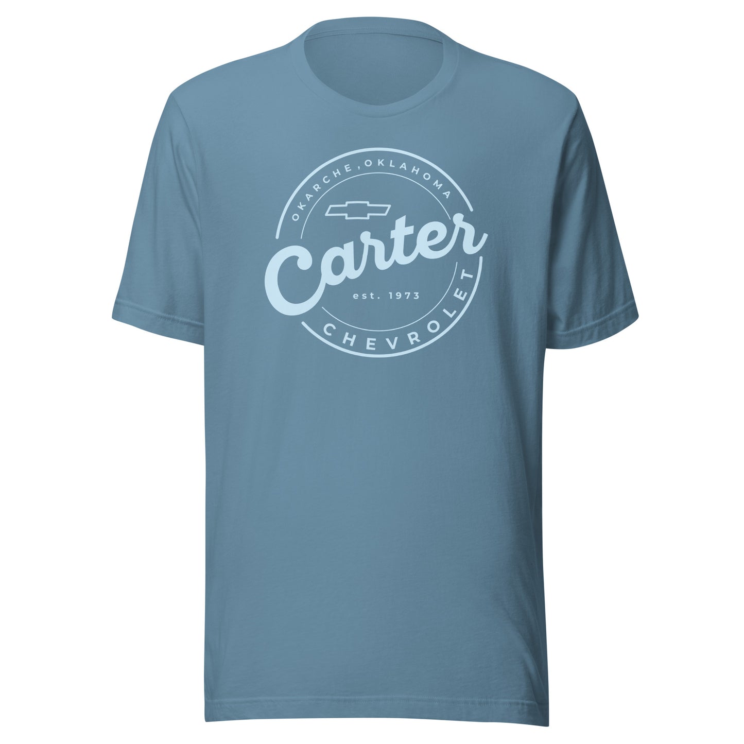 Light Blue Round Carter Logo