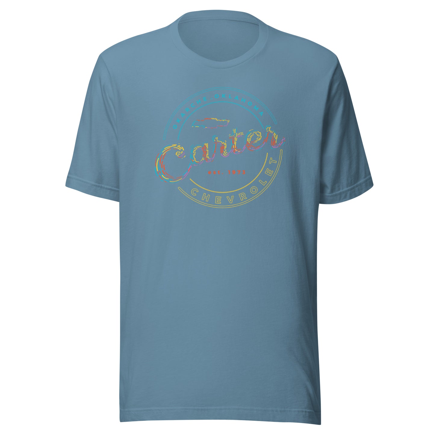 Colorful Strands Round Carter Logo