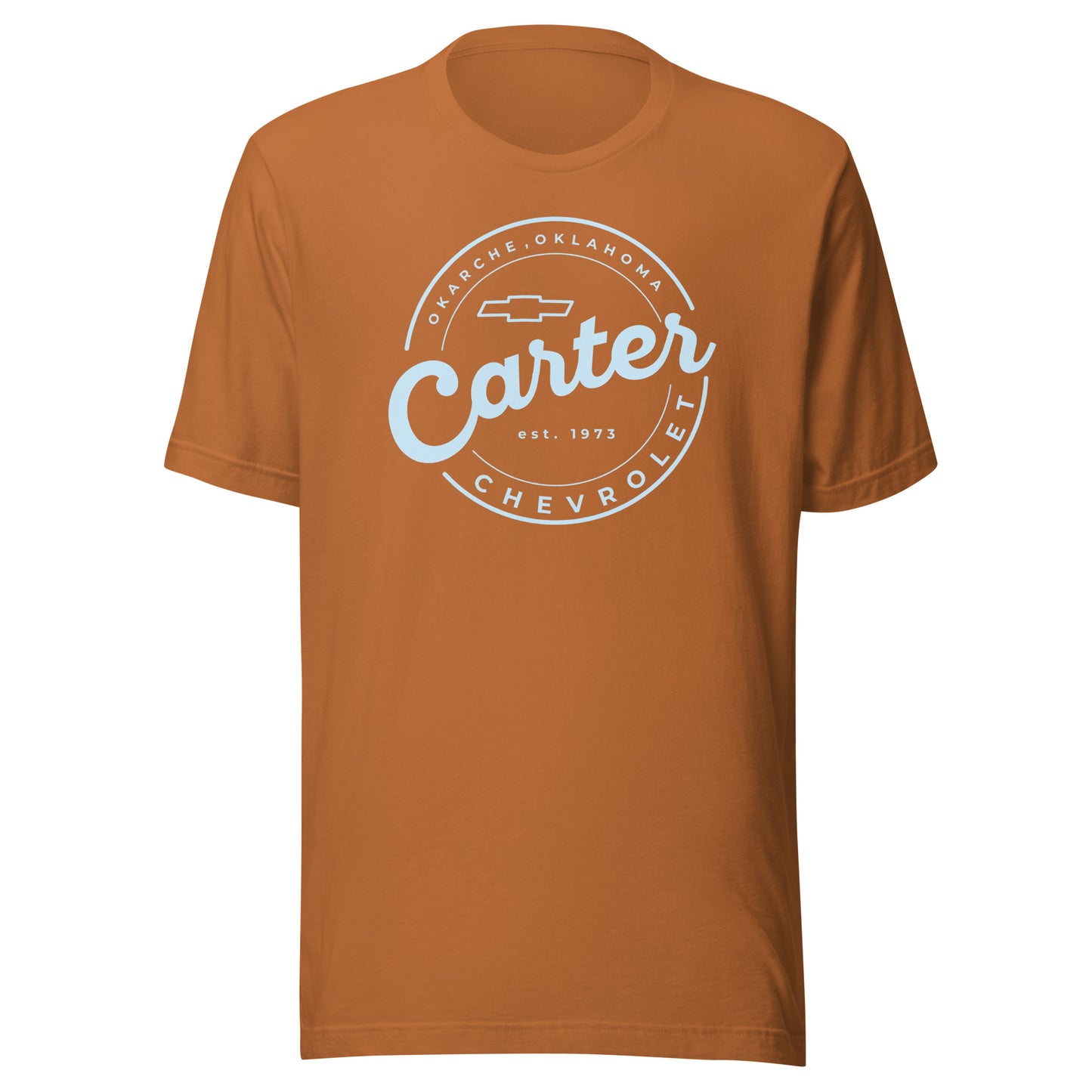 Light Blue Round Carter Logo