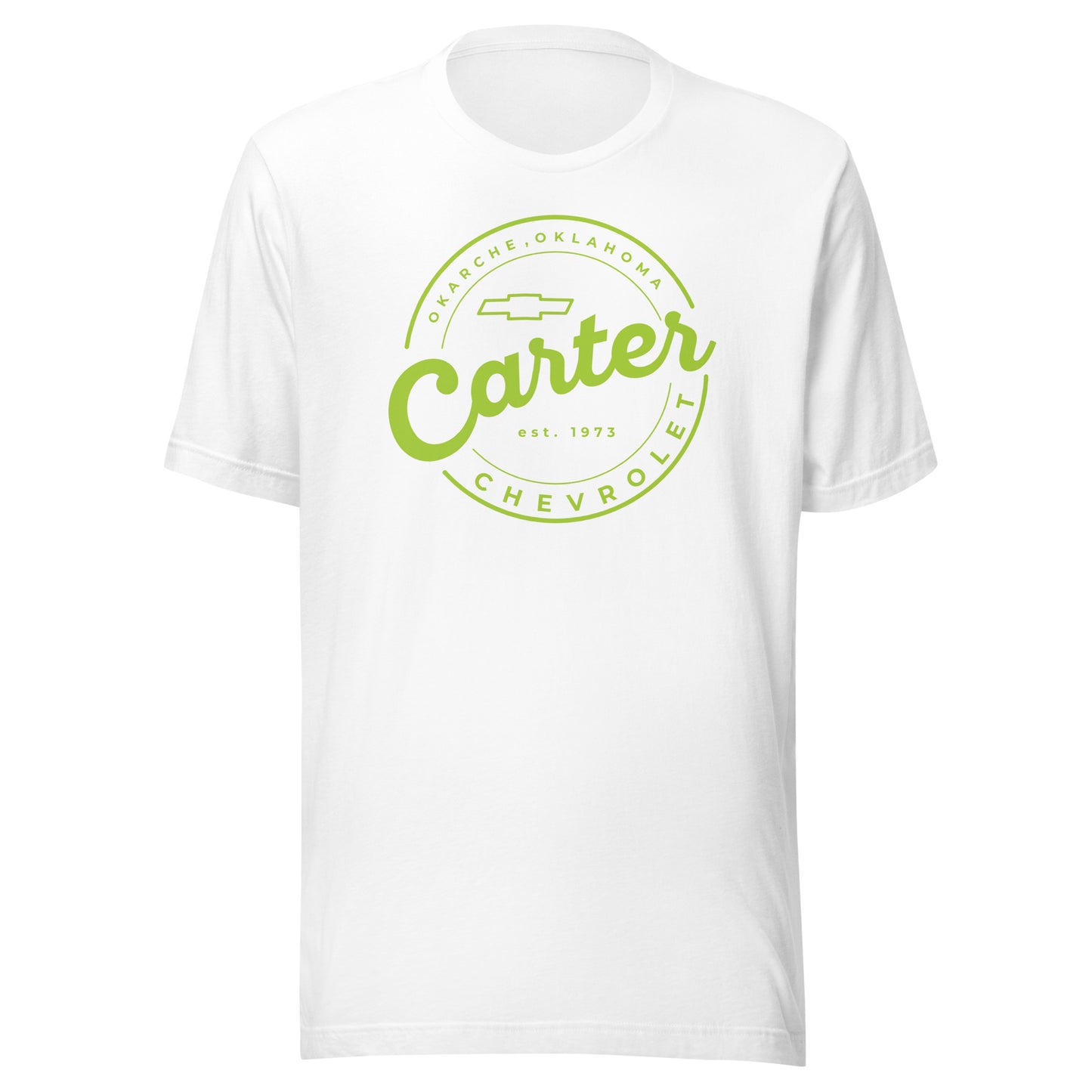 Yellow/Green Round Carter Logo
