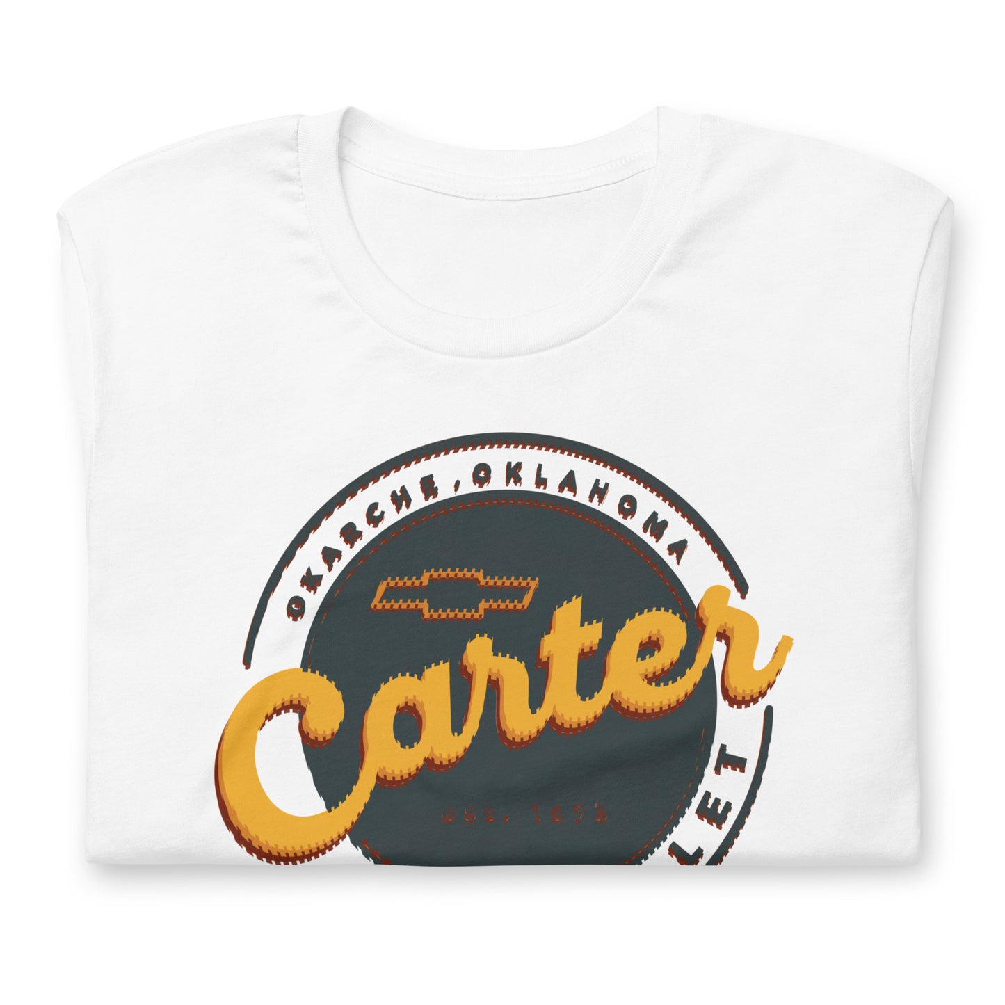 Grunge Double Vision Round Carter Logo