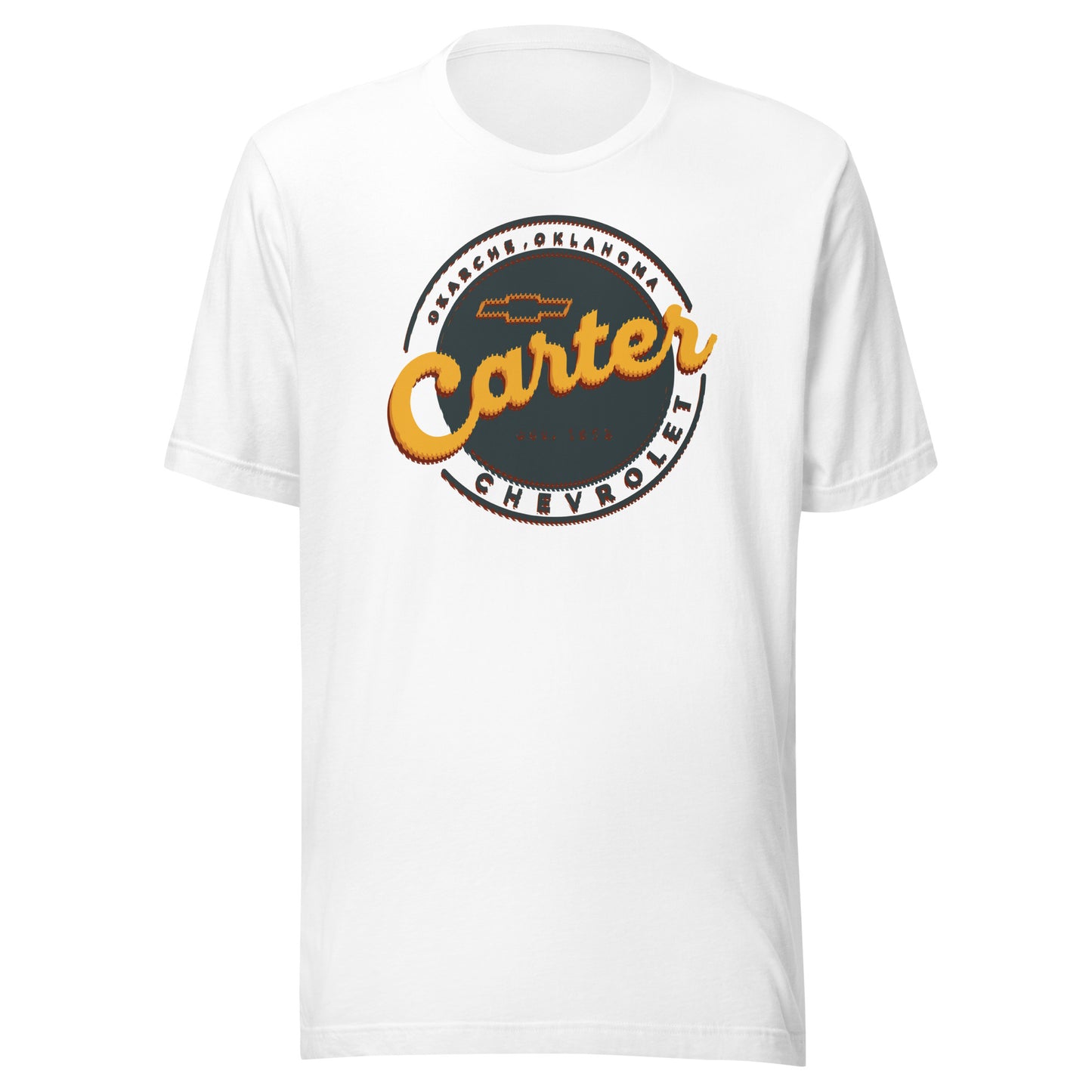 Grunge Double Vision Round Carter Logo