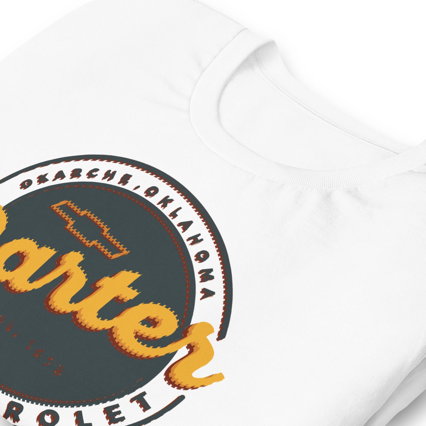 Grunge Double Vision Round Carter Logo