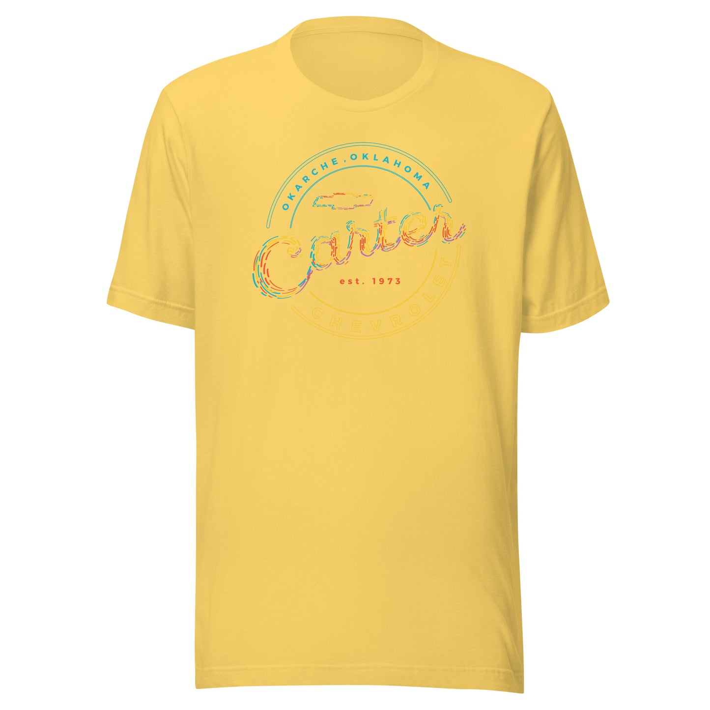 Colorful Strands Round Carter Logo