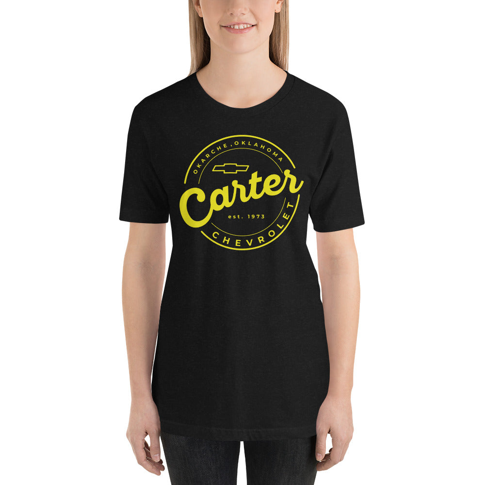 Mellow Yellow Round Carter Logo